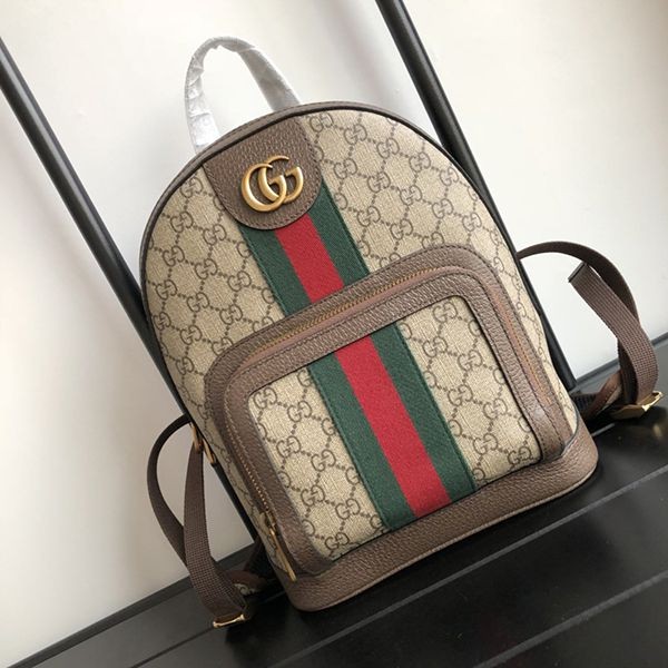 グッチ】オフィディア*スモール*レザー*リュック 偽物 バックパック