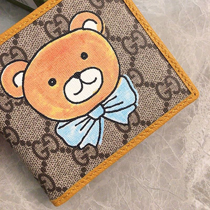 グッチ】グッチ×KAIコラボ ミニ財布 偽物 ベアプリント660159 グッチ】グッチ×KAIコラボ ミニ財布 偽物 ベアプリント660159