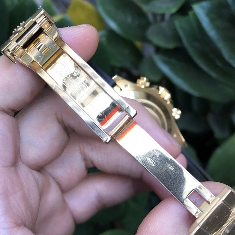 ロレックス デイトナ コピー メンズ 自動巻き クロノグラフ 43mm ステンレス×イエローゴールド rom04443