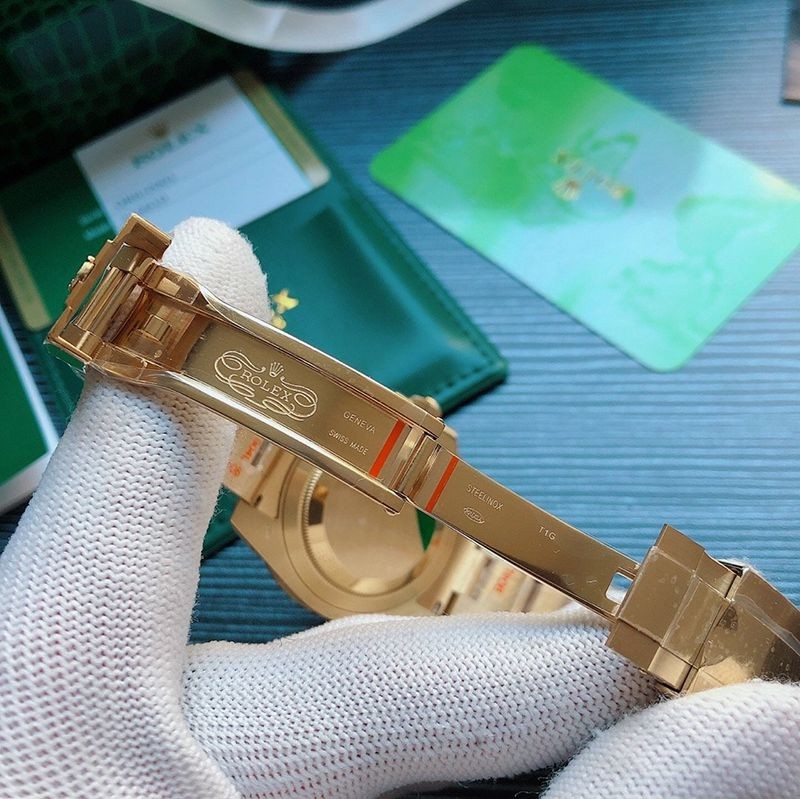 ロレックス GMTマスター2 コピー 自動巻き メンズ グリーン 40.0mm