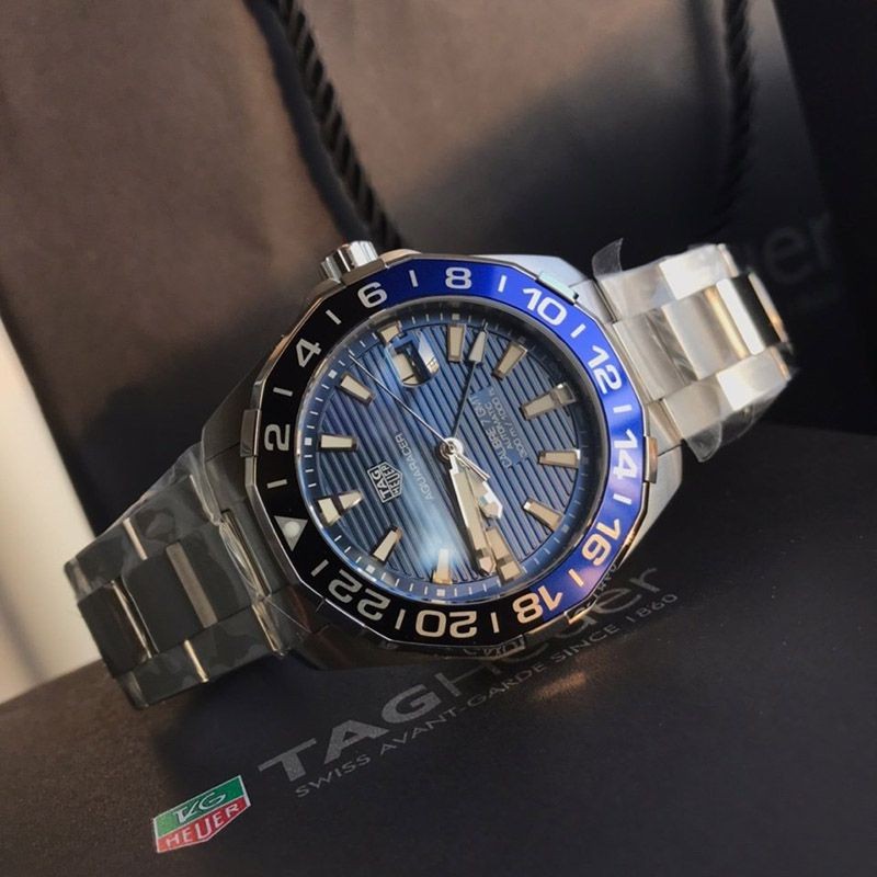 タグホイヤー アクアレーサー コピー自動巻ウォッチ - 直径 43 mm WAY201F.BA0927