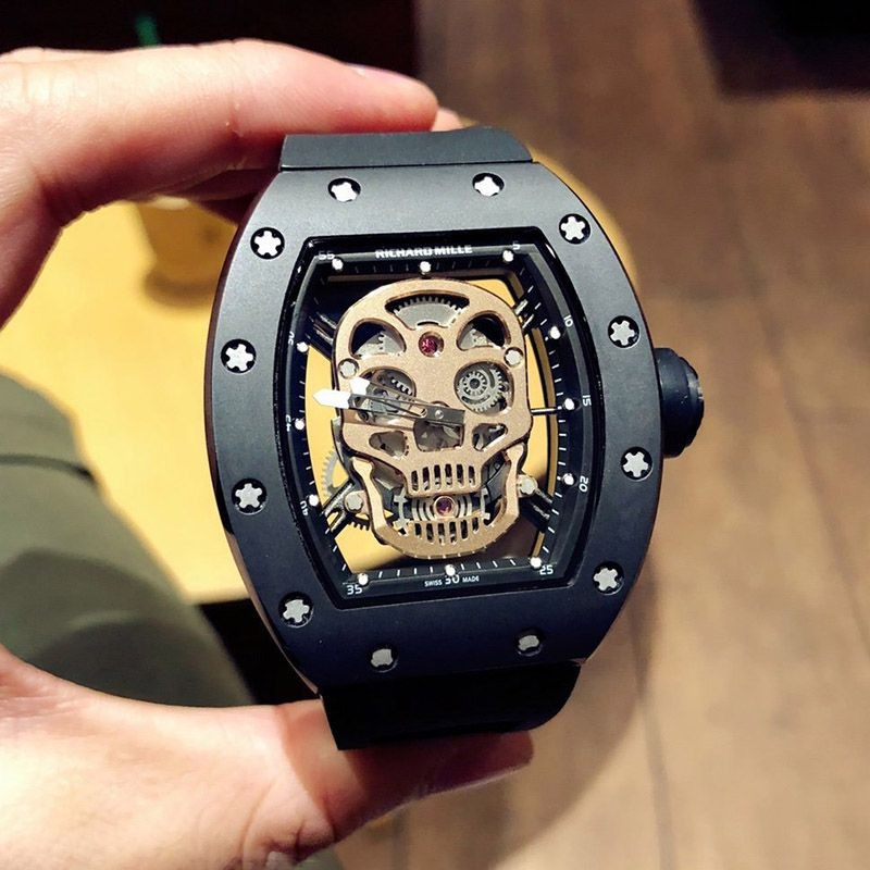 リシャール・ミル トゥールビヨン スカル ナノセラミック RM5201