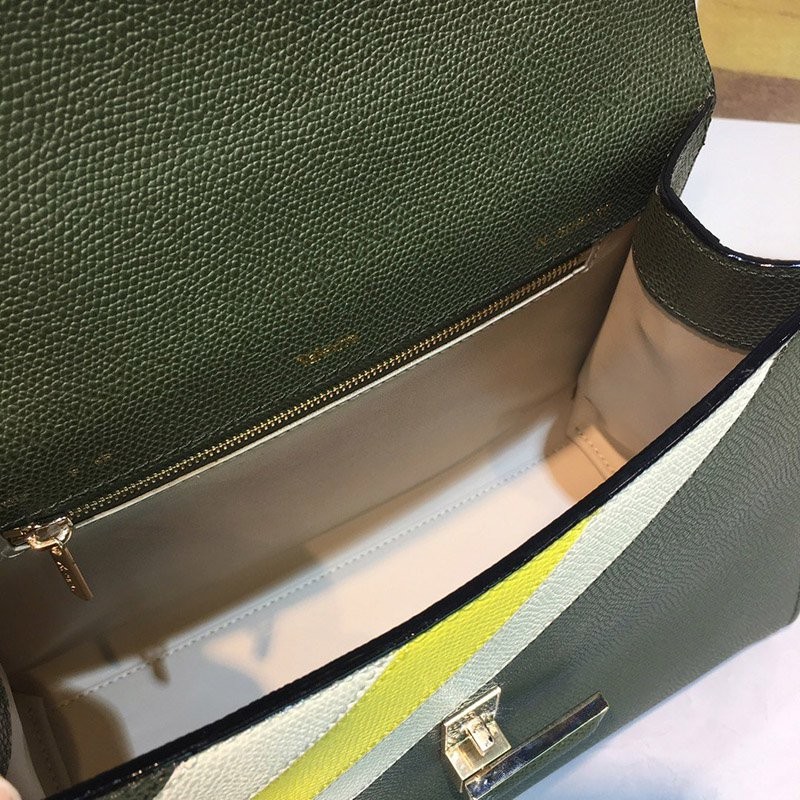 可愛い ヴァレクストラ Iside イジィデ クロコダイル ハンドバッグ Vur12742