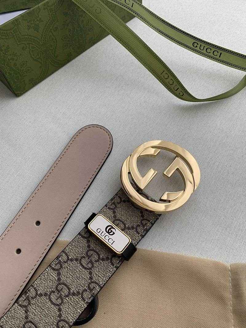目を惹くグッチ ベルト 偽物★GG シュプリーム GGバックルベルト 3.8cm幅 gum75220