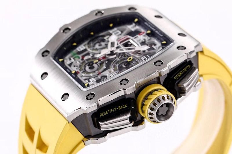 リシャール・ミル F1レース シースルーバック偽物 自動巻き rir98652