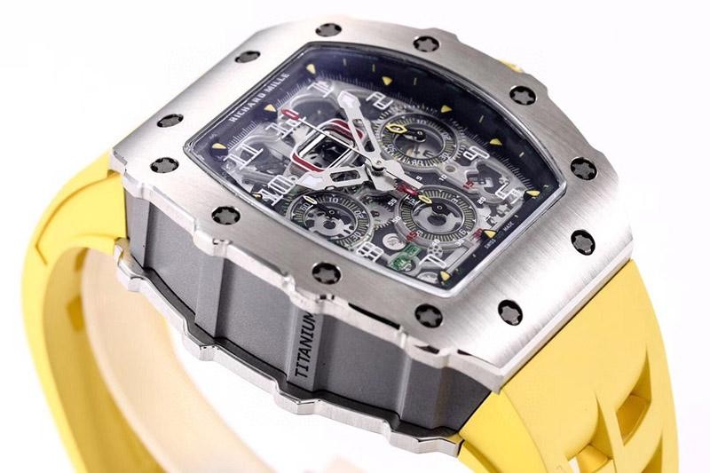リシャール・ミル F1レース シースルーバック偽物 自動巻き rir98652