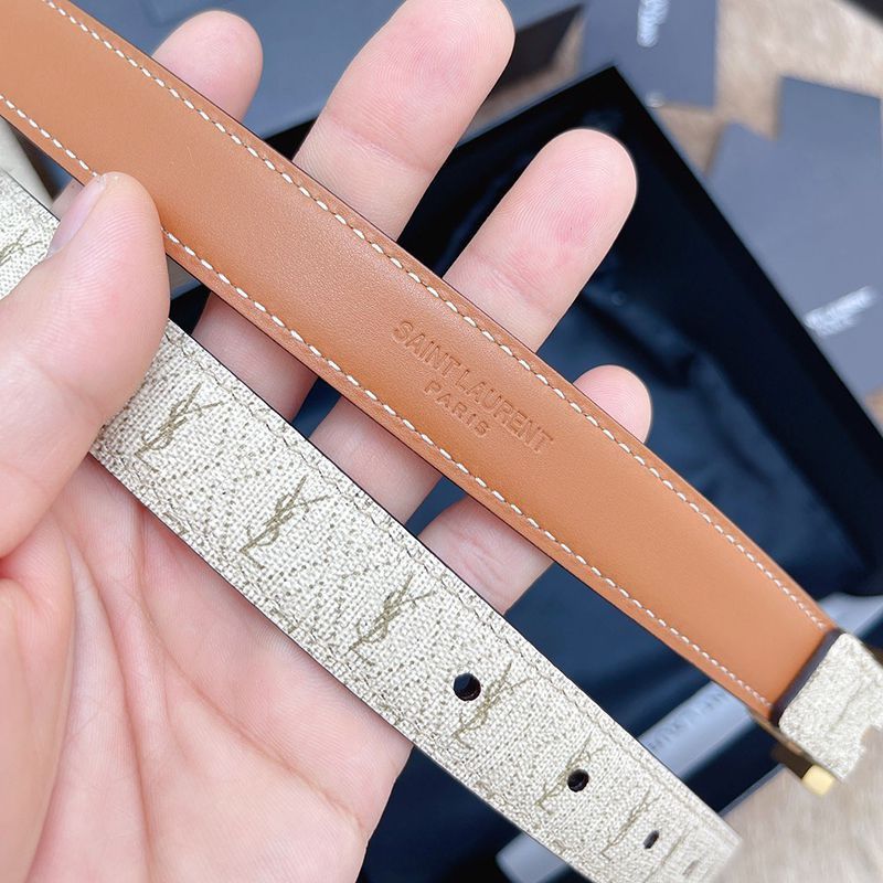 春もの新作サンローラン モノグラム 偽物 ナローベルト 20mm Say47364
