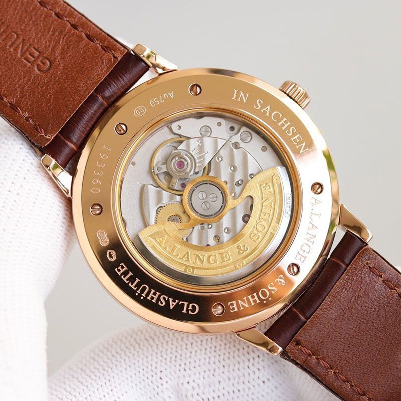 ランゲ&ゾーネ 偽物 サクソニア フラッハ 39mm rab09037
