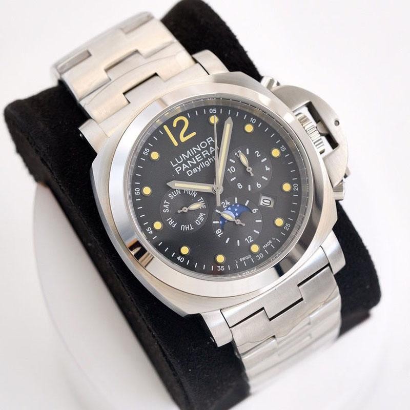 ★日本!!人気!パネライ ルミノール クロノグラフ デイライト 偽物 44mm 2色 pax97932