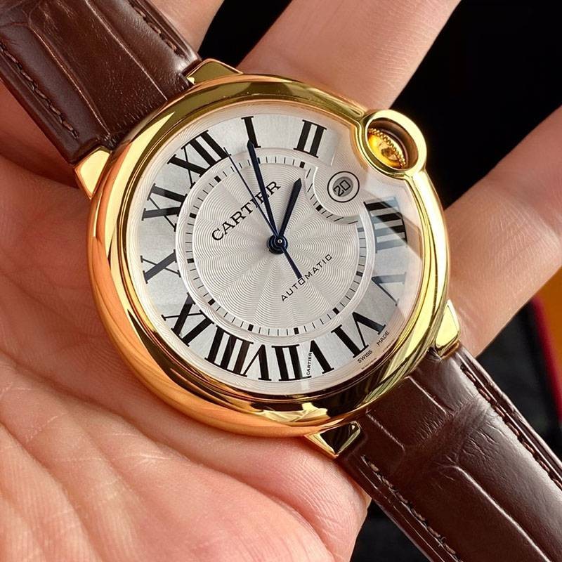 最安値挑戦カルティエ バロンブルー 42mm 偽物 W6900551