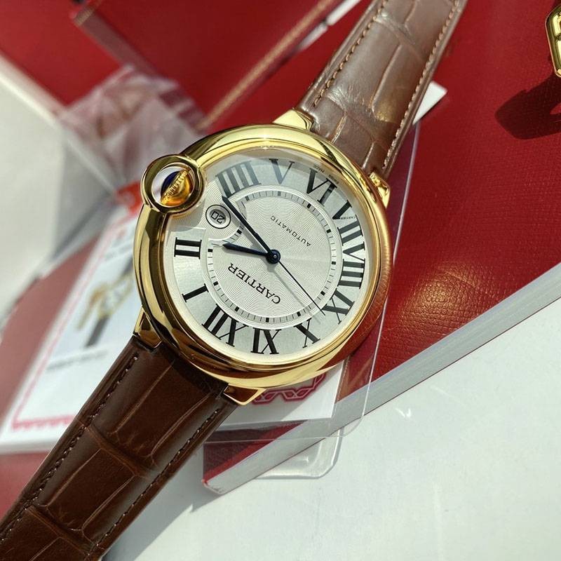 最安値挑戦カルティエ バロンブルー 42mm 偽物 W6900551