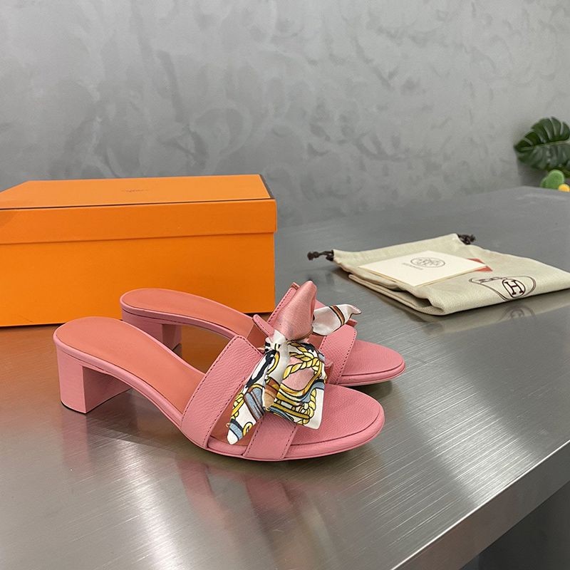 エルメス オアシス ピンクゴールド37 - Oasis sandal - Pink | Hermès