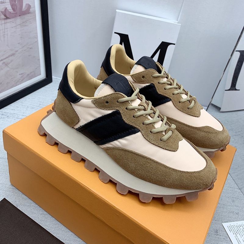 TODS スーパーコピー スエード&ファブリックスニーカー tor46589