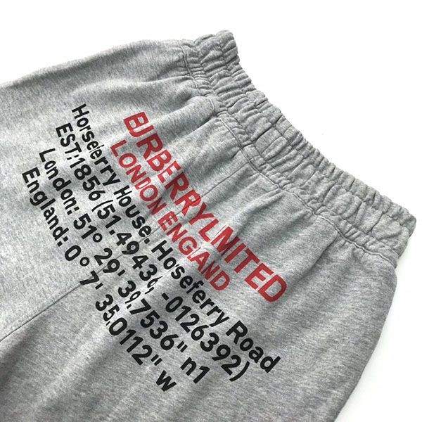 バーバリー カシミヤ ジョギングパンツ モノグラム コピー Bam92191