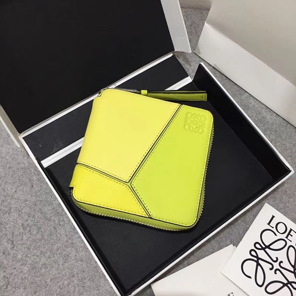 ロエベ◇パズル コピー ラウンドジップ二つ折り財布 loi03845