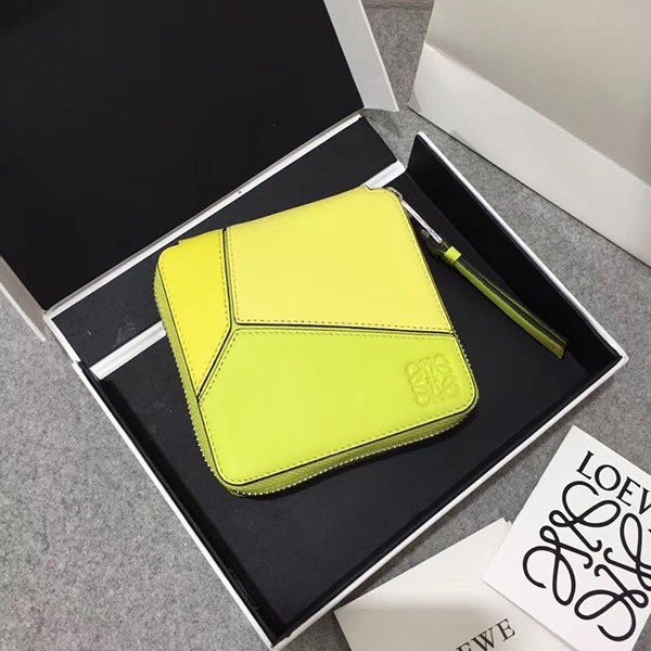 ロエベ◇パズル コピー ラウンドジップ二つ折り財布 loi03845