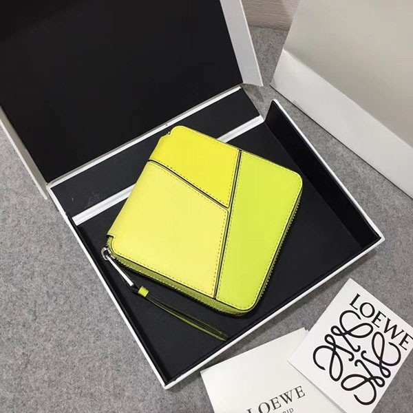 ロエベ◇パズル コピー ラウンドジップ二つ折り財布 loi03845