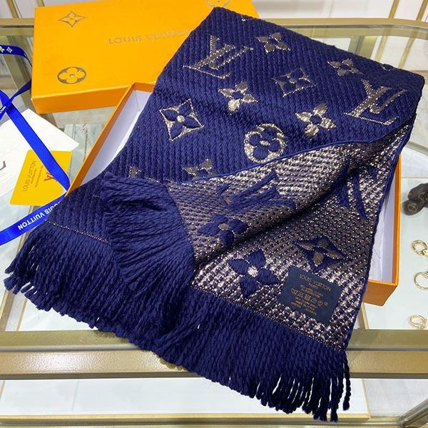 ルイヴィトン♡ストール♡お値下げ価格♡ すぐ届 Louis Vuitton ショール・モノグラム シャイン ストール (Louis