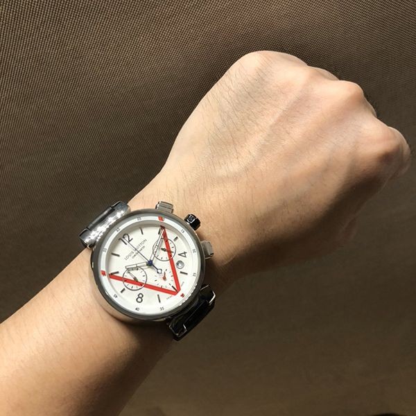 ルイヴィトン タンブール コピー クロノグラフ 42mm 入手困難品! vuq11111