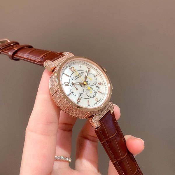 ルイヴィトン タンブール コピー クロノグラフ 41mm vus94124