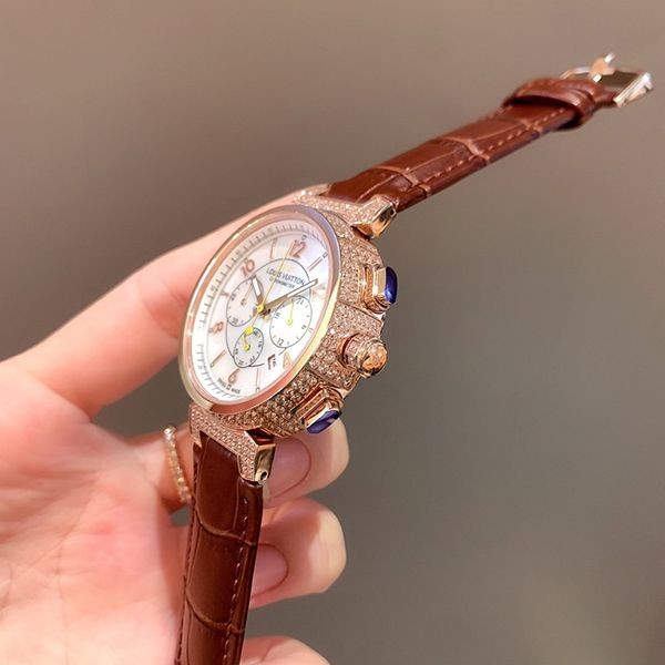 ルイヴィトン タンブール コピー クロノグラフ 41mm vus94124
