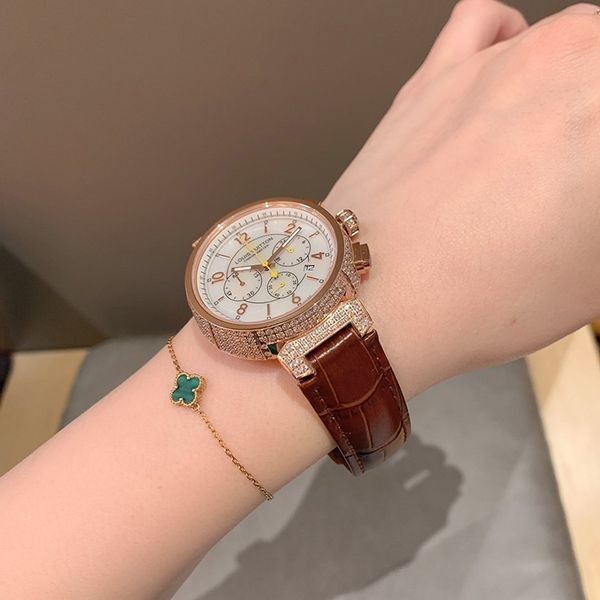 ルイヴィトン タンブール コピー クロノグラフ 41mm vus94124