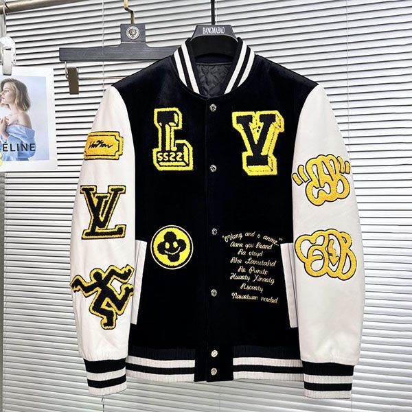 ルイヴィトン コピー LV レザーエンブロイダリーバーシティ vub24030