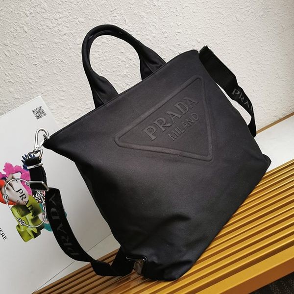 ギフトに最適プラダ スーパーコピー キャンバス トートバッグ pum76802