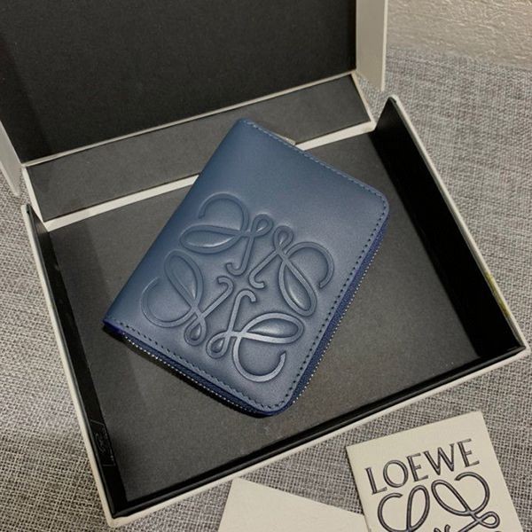 ロエベ 財布 偽物 ブランド カード ジップ ウォレット lop55957