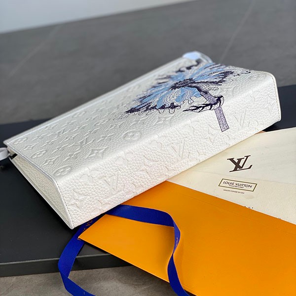 ルイヴィトン クラッチバッグ コピー☆人気コラボ LV × YK ポシェット