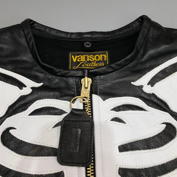 シュプリーム バンソン ボーン レザージャケット コピー Vanson Bones Leather Jacket
