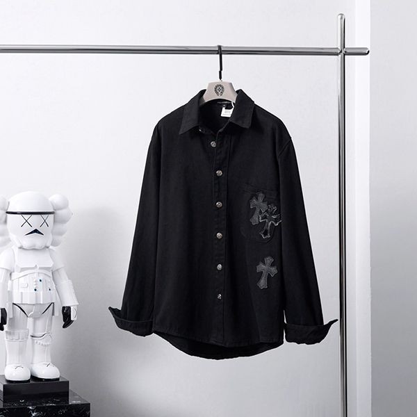 激安価格!新色☆希少 クロムハーツ クロス 偽物 デニムジャケット Kuj55702