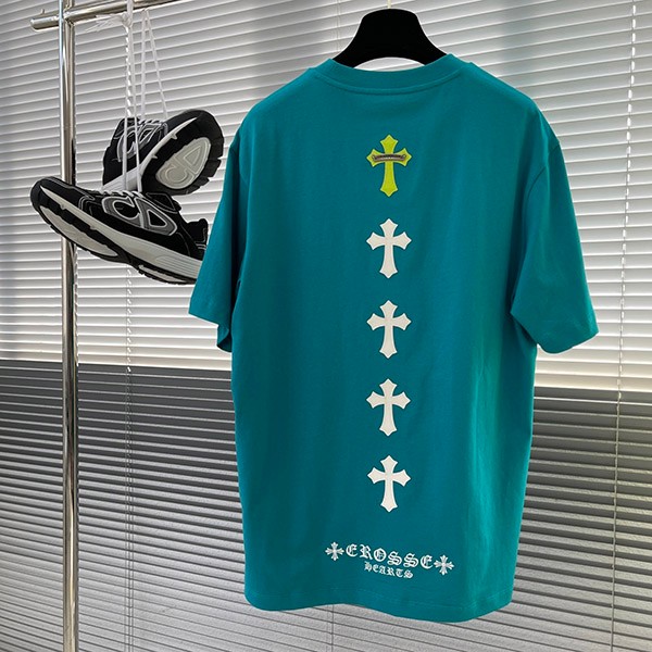 クロムハーツ セメタリークロス コピー♪ロゴTシャツ Kur64131