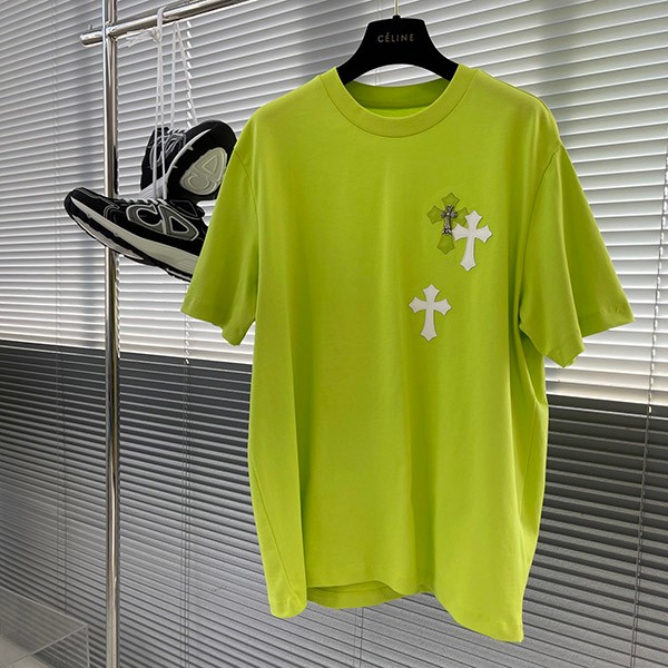 クロムハーツ セメタリークロス コピー♪ロゴTシャツ Kur64131