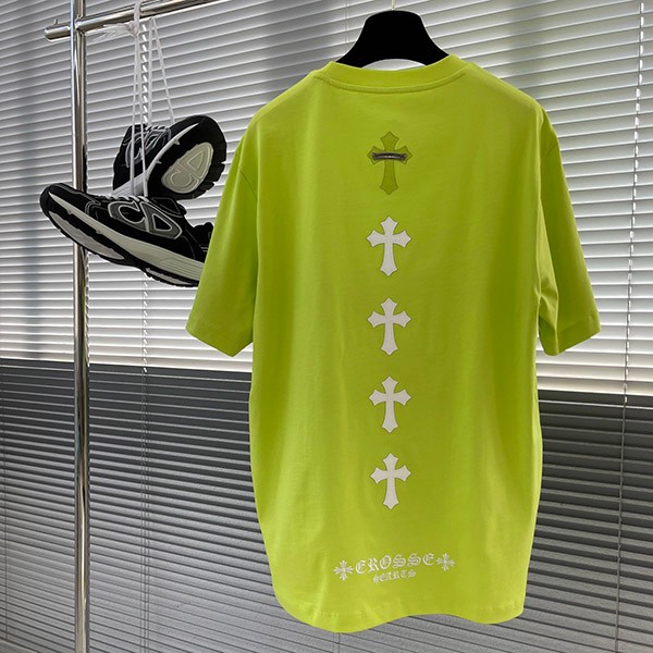 クロムハーツ セメタリークロス コピー♪ロゴTシャツ Kur64131