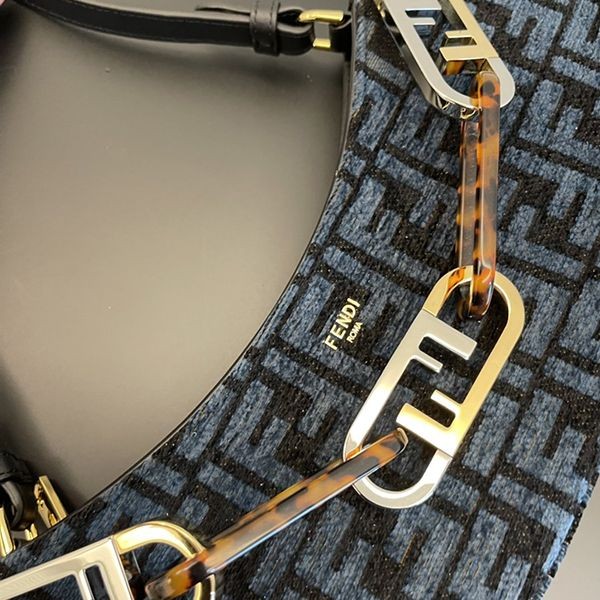 ☆超人気☆フェンディ ショルダーバッグ 偽物 2Way ロゴ O LOCK SWING HOBO fet74122