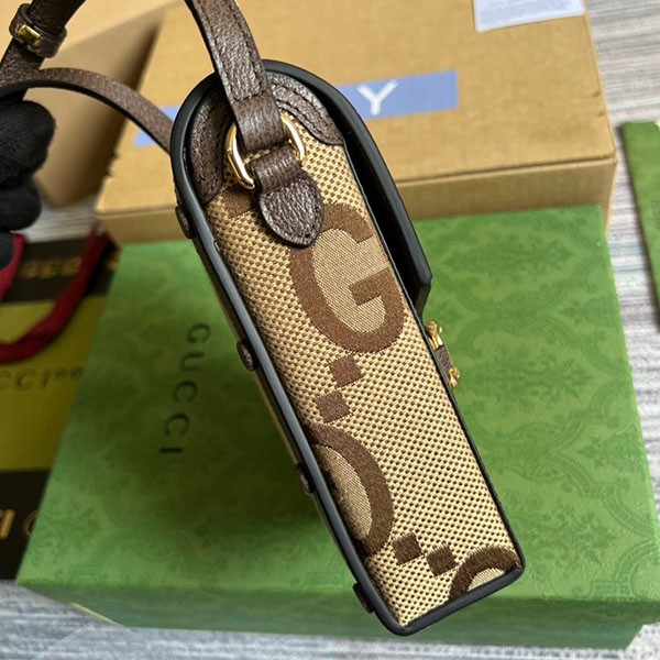 大人気!すぐ届く!【グッチ コピー】ジャンボGG スマホバッグ ユニセックス gue19432
