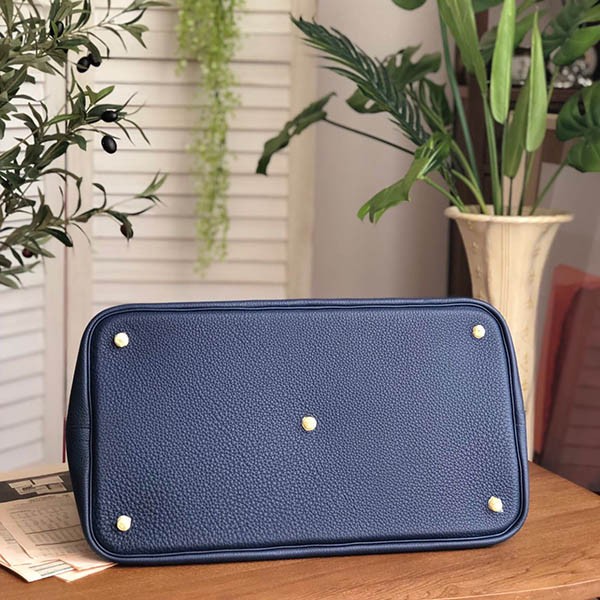 1点限り!エルメス ボリード シャーク 偽物 45cm ブルーニュイ ert71674