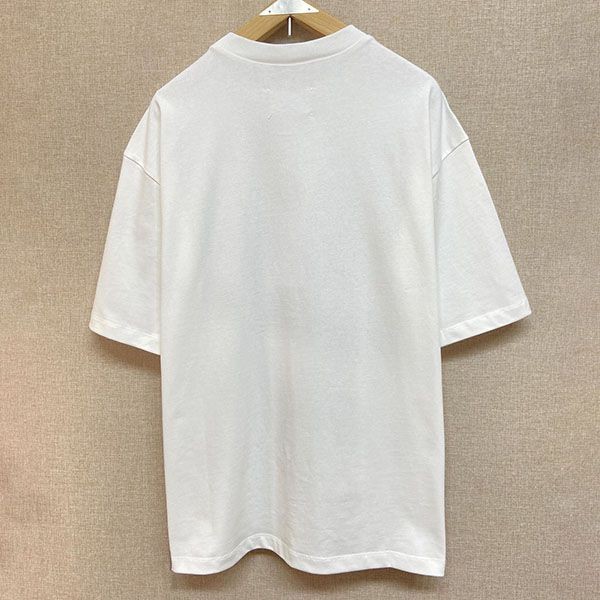 大人気!メゾン マルジェラ ナンバーロゴTシャツコピー 白 Mab80079