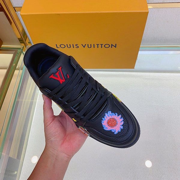ルイヴィトン×草間彌生 スニーカー コピータイムアウトライン vub36213
