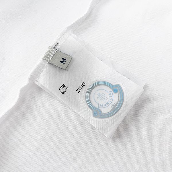 最安値挑戦 モンクレール コットンロゴプリント Tシャツ mof90344