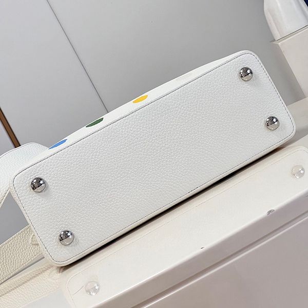 目を惹くカラールイヴィトン 草間彌生 コラボ カプシーヌ MM コピー バッグ M21663