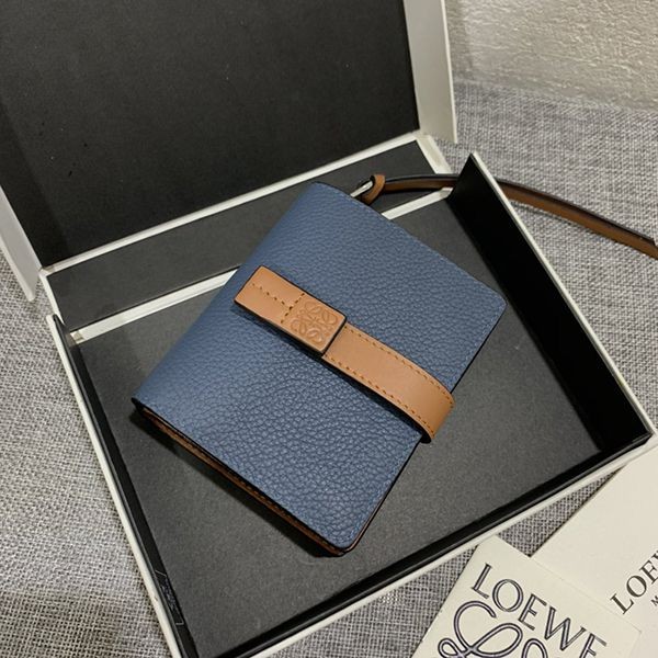 新色登場★ロエベ★コンパクト 偽物Trifold 三つ折りミニ財布 lol80670