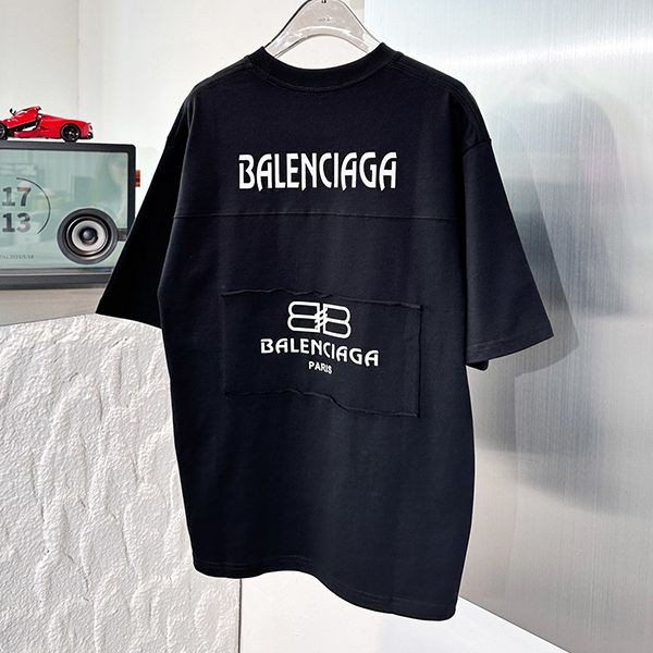 使い勝手抜群】バレンシアガ ラージフィットTシャツ コピー 2色 bac74665