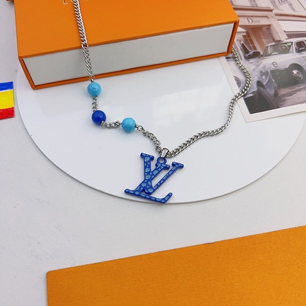 【LouisVuitton】メンズ LV×YK ネックレス チェーン パンプキン ルイヴィトン コピー】Stray Kids着用 YK パンプキン ネックレス vuf96993