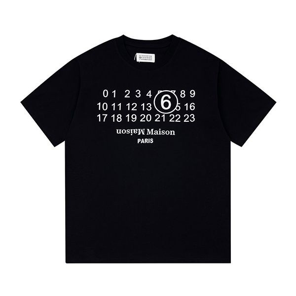 絶対欲しい!可愛い♡メゾンマルジェラ Tシャツ 偽物 ブラック May00608