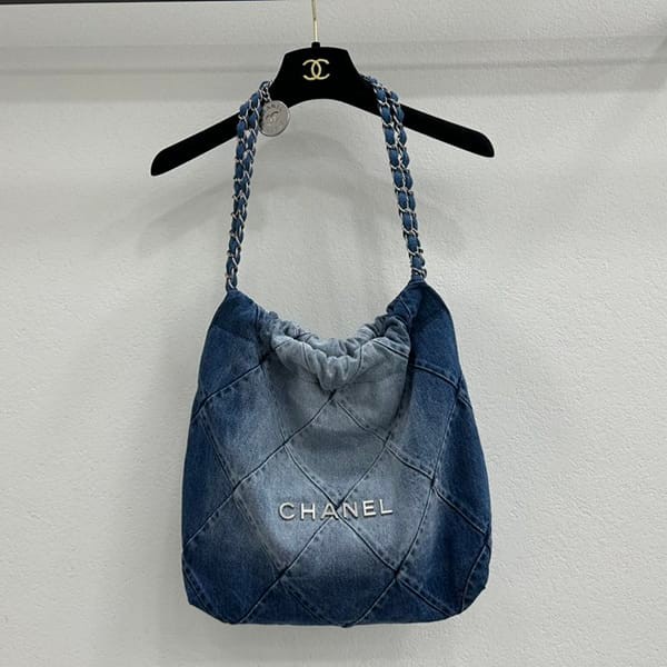 シャネル スーパーコピー 22 デニム ハンドバッグ トート shn02479