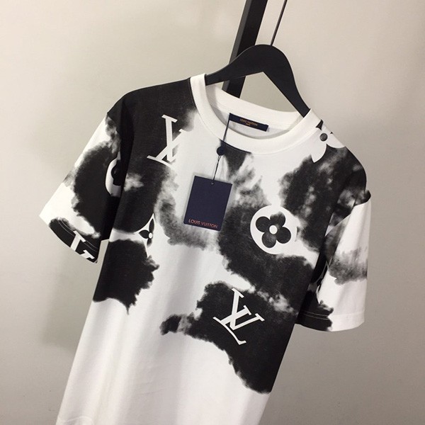 《個性的な絞り染めパターン!》ルイヴィトン シボリ Tシャツ 偽物 vup62085