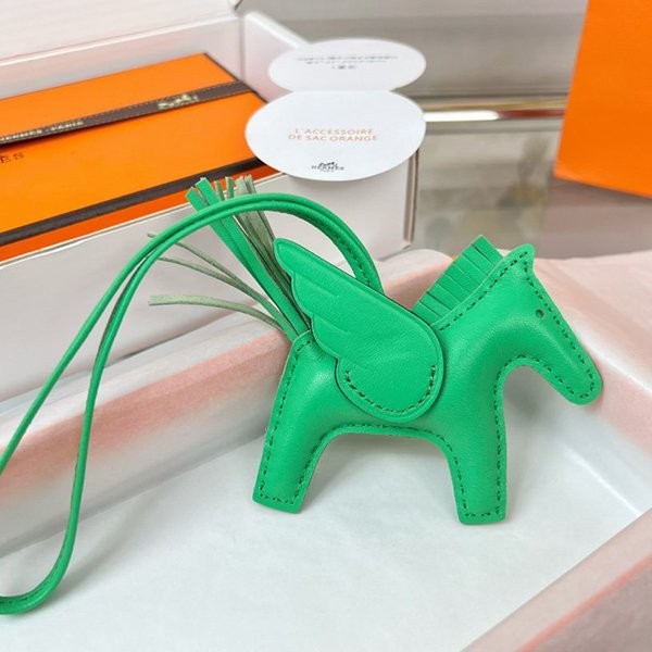 希少【エルメス】 ペガサス ロデオ 偽物 PM バッグチャーム【お洒落★】 ers08090