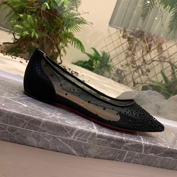 激安価格!クリスチャンルブタン Follies Strass 偽物 100 パンプス Rum56746